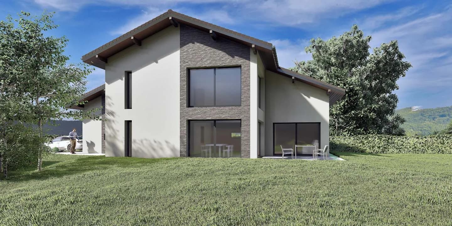 Construction d’une maison individuelle à Rotherens