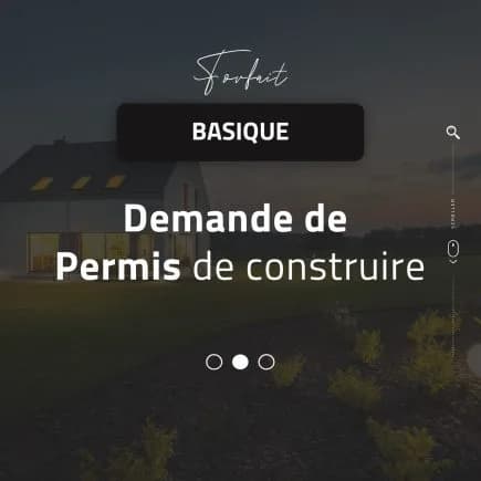 Permis de construire - Forfait BASIQUE