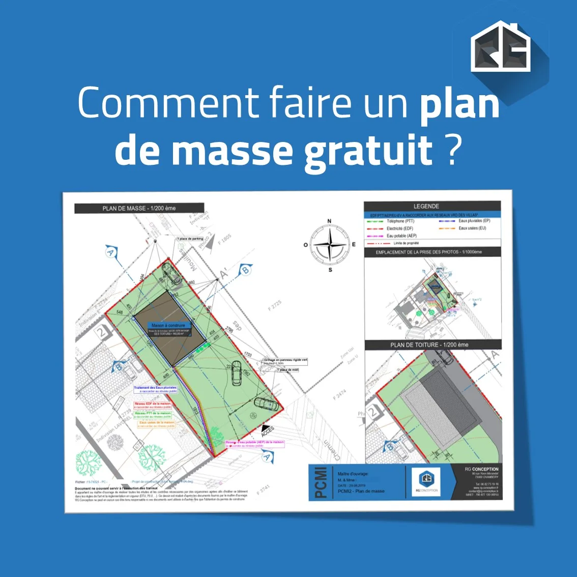 Comment faire un plan de masse gratuit ?