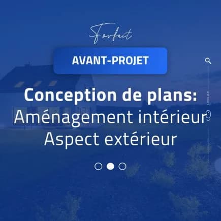 Conception de plans d’intérieur (agencement) et extérieur