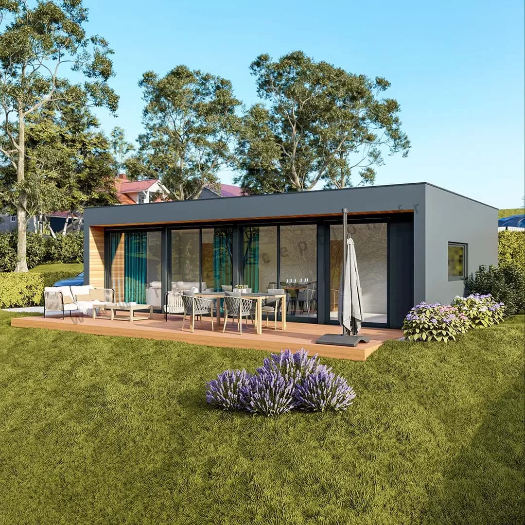 Plan de maison MOANA 60 - Plan 2D côté
