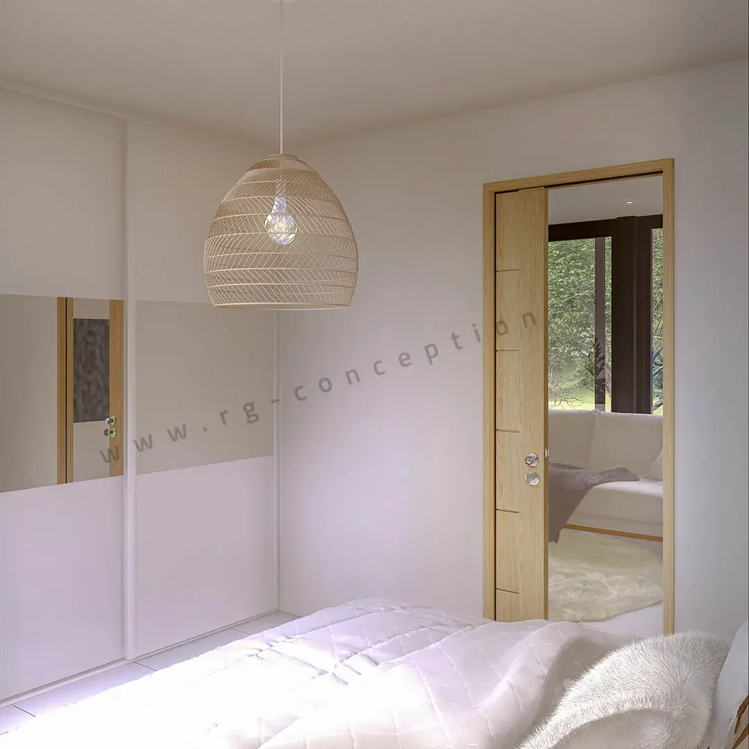 Plan de maison MOANA 60 - Plan 2D côté