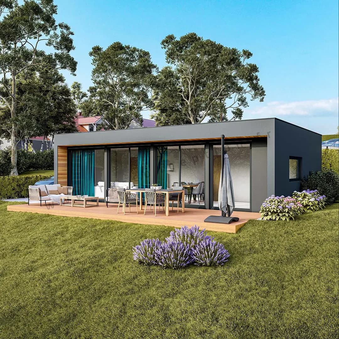 Plan de maison MOANA 60 - Plan 2D côté
