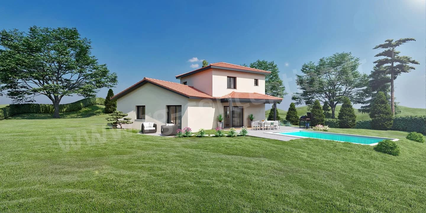Projet de maison invididuelle au style provençale