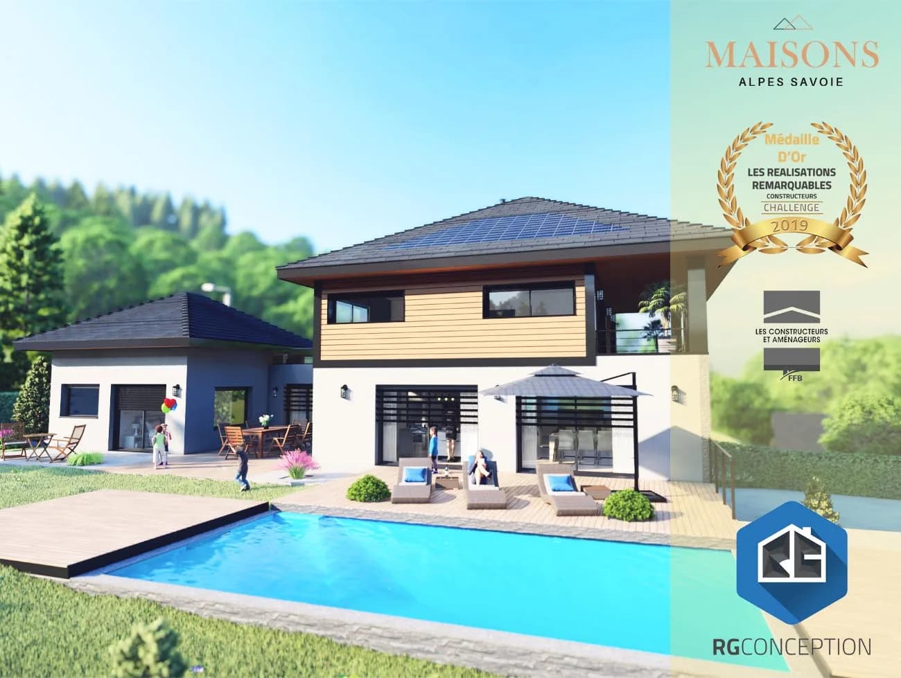 Médaille d or challenge habitat innovant 2019