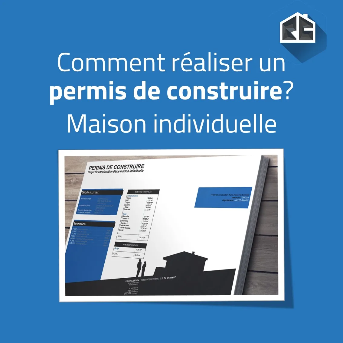 Comment réaliser un permis de construire pour une maison individuelle ? Exemple GRATUIT