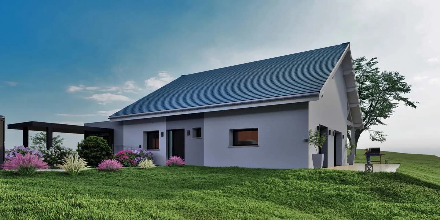 Construction d’une maison individuelle à Saint-Pierre d’Albigny