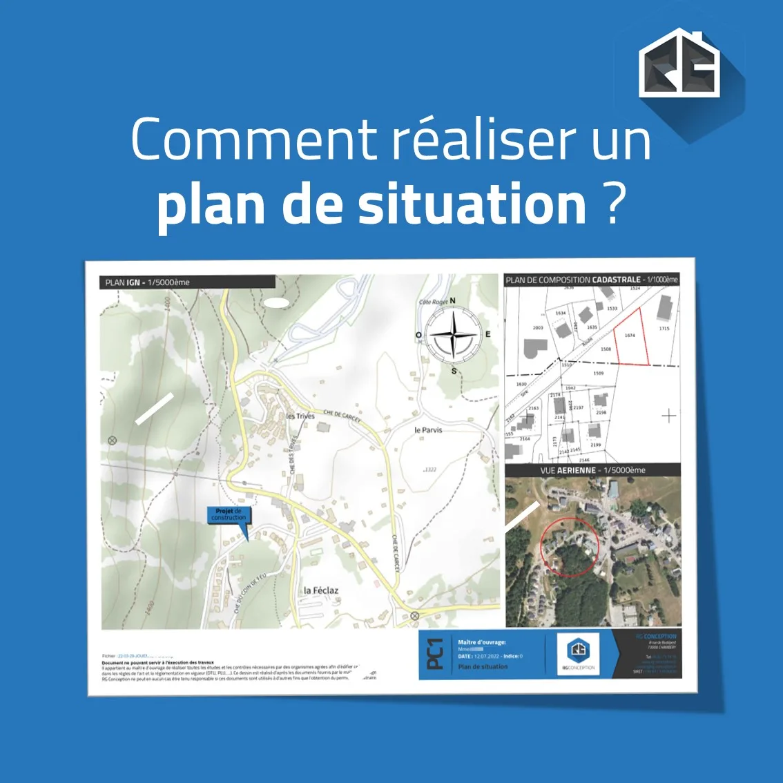 Comment faire un plan de situation ?