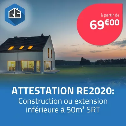 Attestation RE2020 adaptée (simplifié)