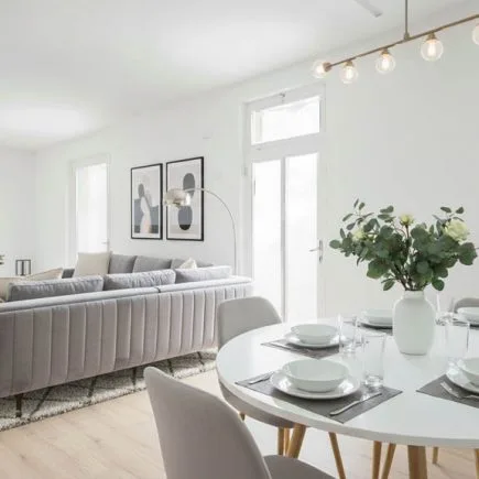 Aménagement intérieur et extérieur en rendu 3D photoréaliste