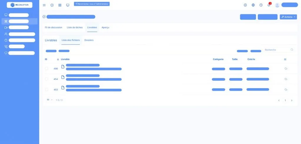 Vue annotée