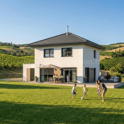 Plan de maison 100m² 3 chambres