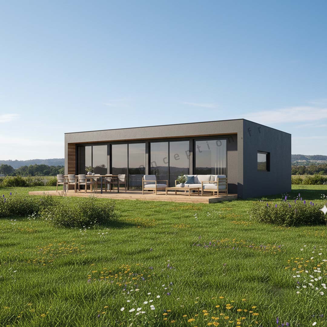 Plan de maison container