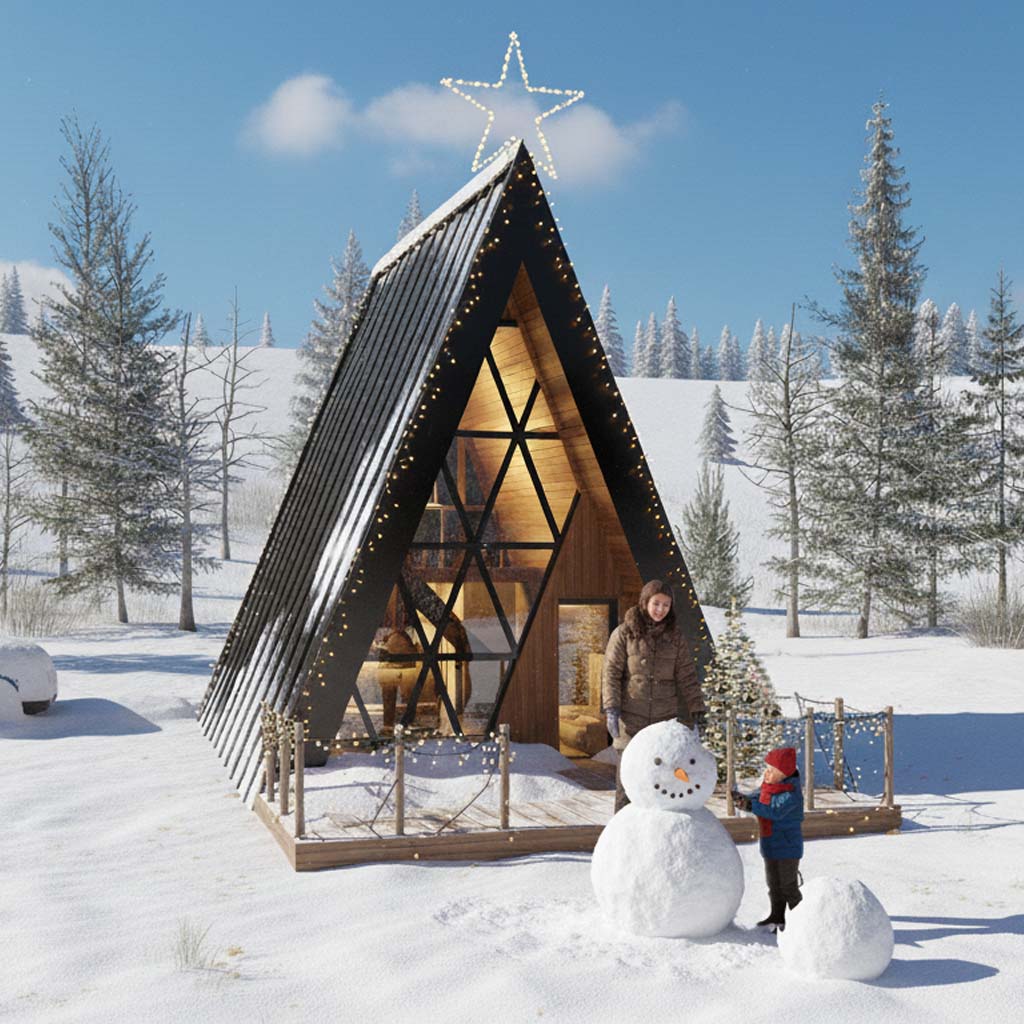 Plan de maison <b class="term">A-frame 50</b> – Image 3