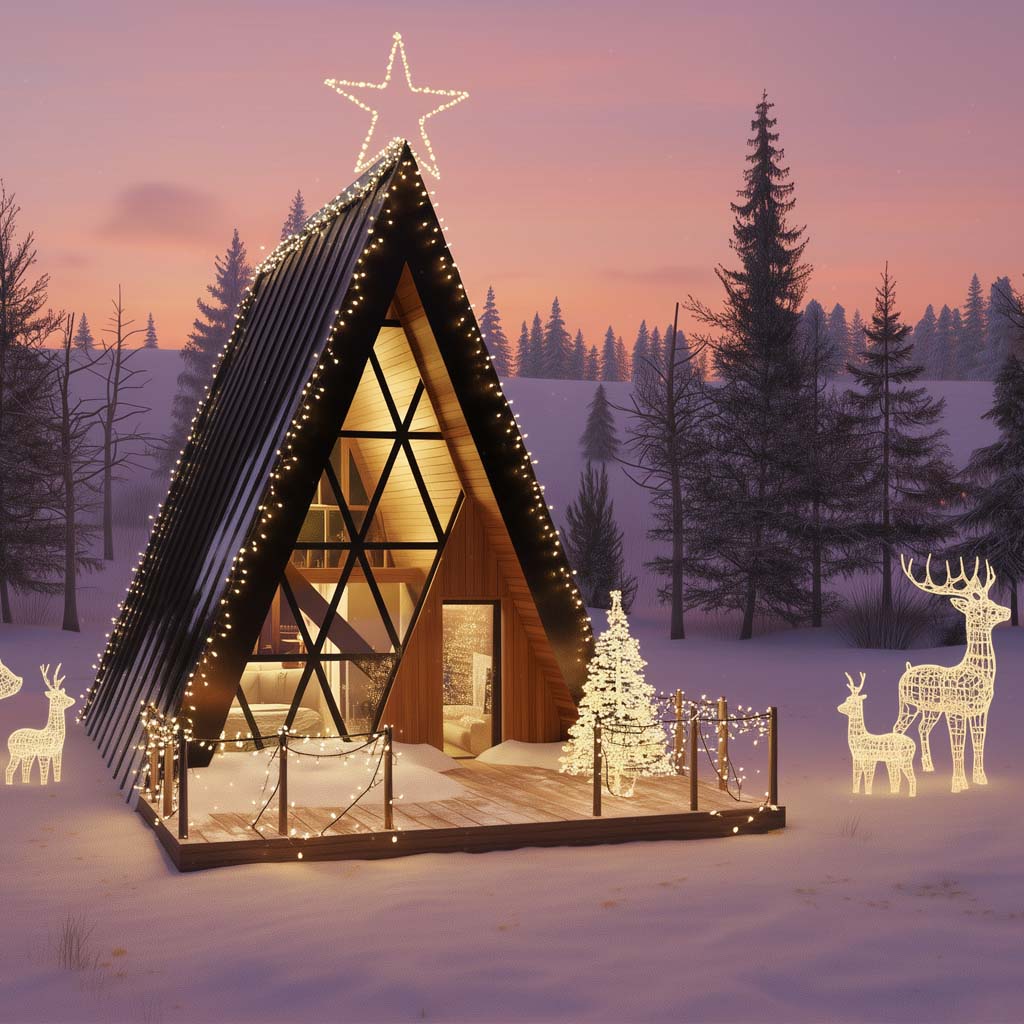 Plan de maison <b class="term">A-frame 50</b>