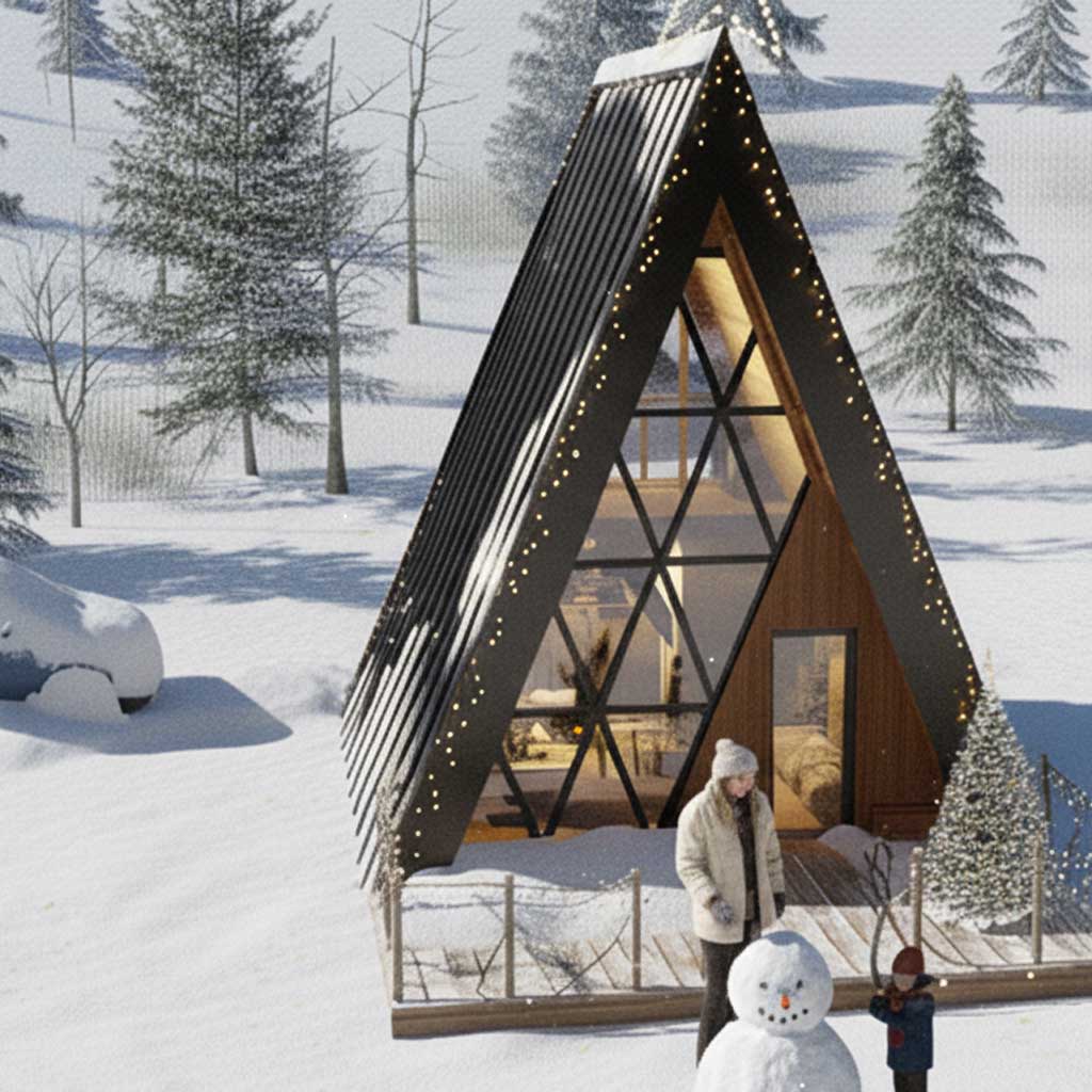 Plan de maison <b class="term">A-frame 50</b> – Image 4