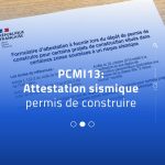 attestation sismique PCMI13