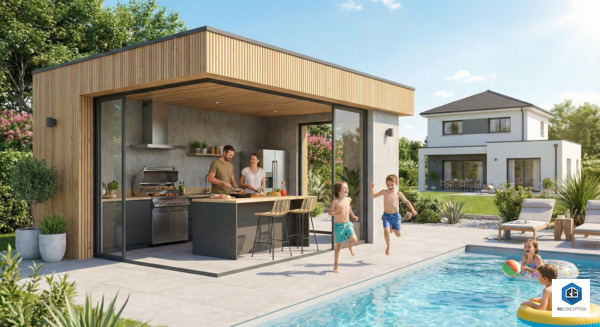 Construire une cuisine d'été