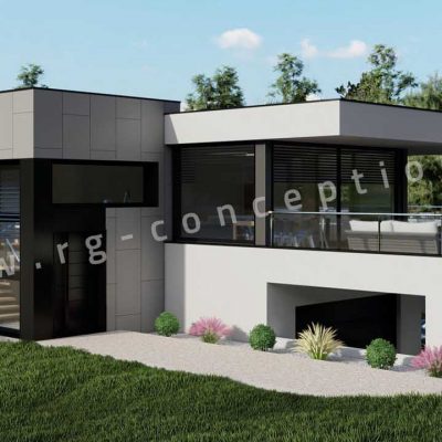plans-villa-maison-contemporaine-150-toit plat-moderne-montagnole-73000-savoie-5